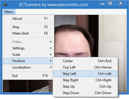 After scale changing it is necessary to change the position of the active fragment of the image