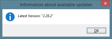 Checking for updates