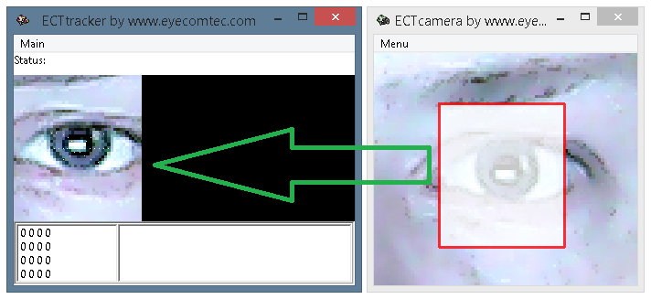 Capturing video fragment with the target window