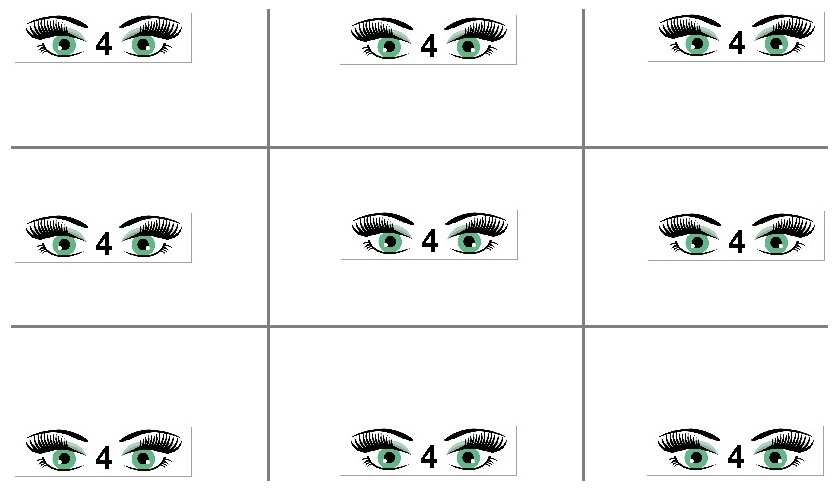 Various positions of auxiliary icons