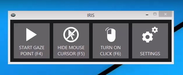 Project IRIS Main Window