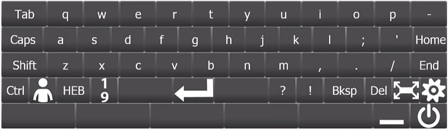 Click2Speak Virtual Keyboard