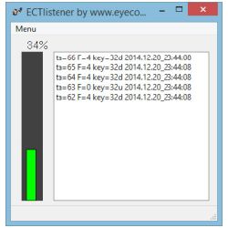 Program main window interface