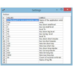 ECTlistener Settings Form